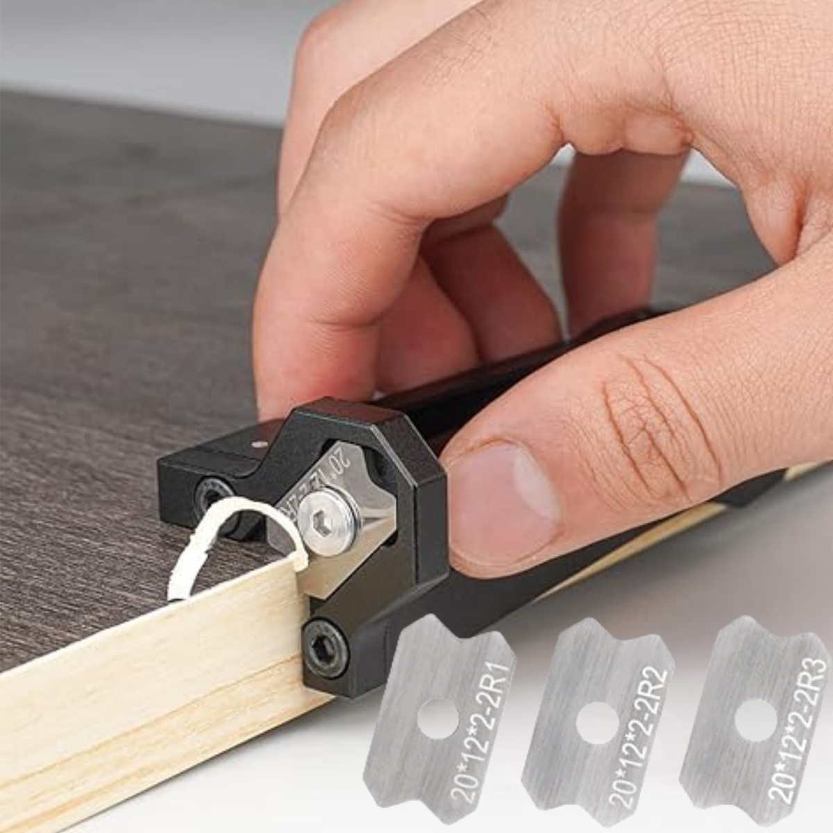 Woodworking Groove - Raboteuse manuelle pour le travail du