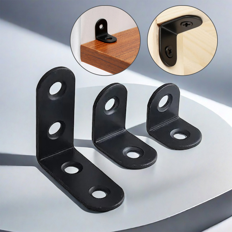 Woodworking Joint - Support d'angle droit en L, 12