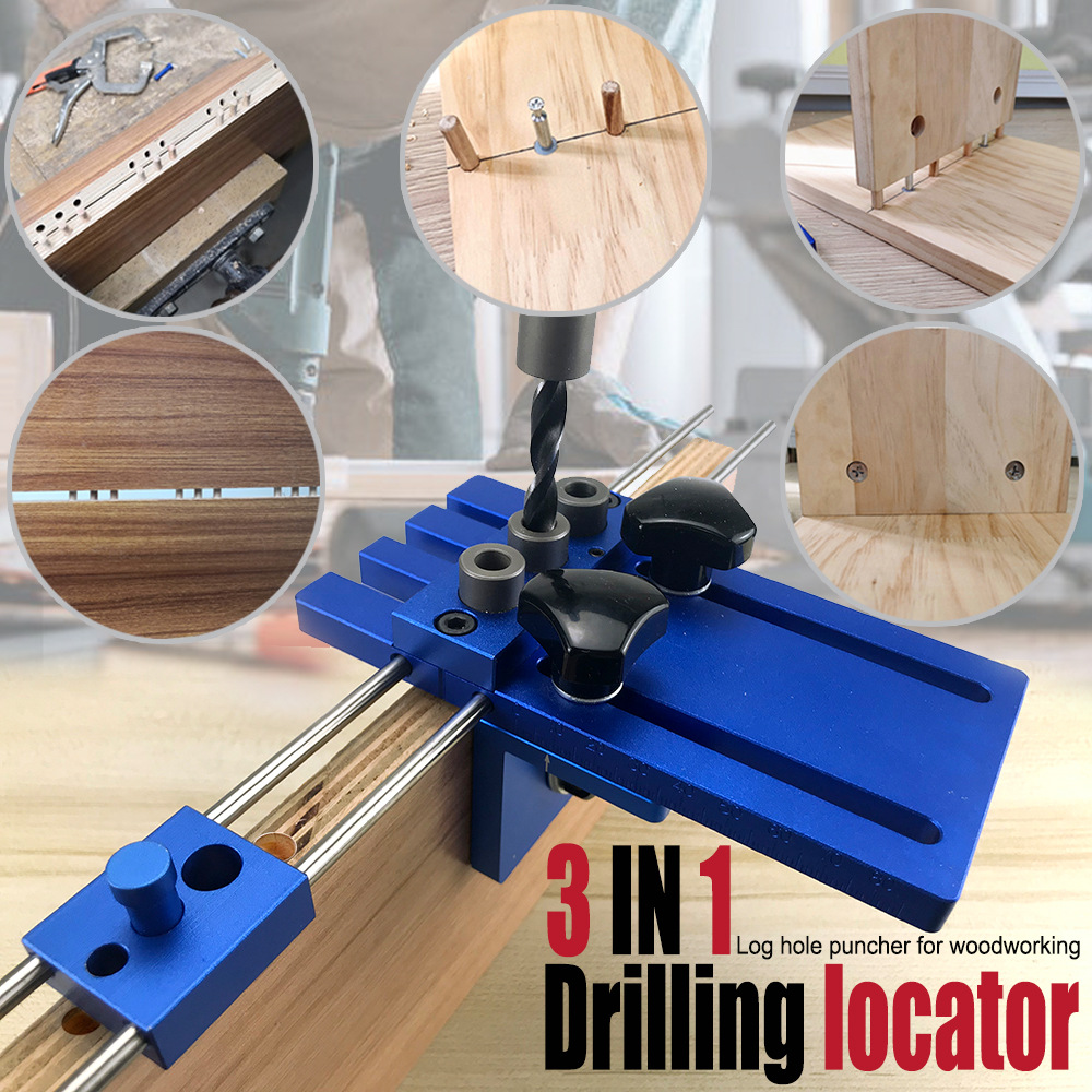 Furniture And Woodworking - Ouvre-trou 3-en-1, localisateur de pièces encastrées