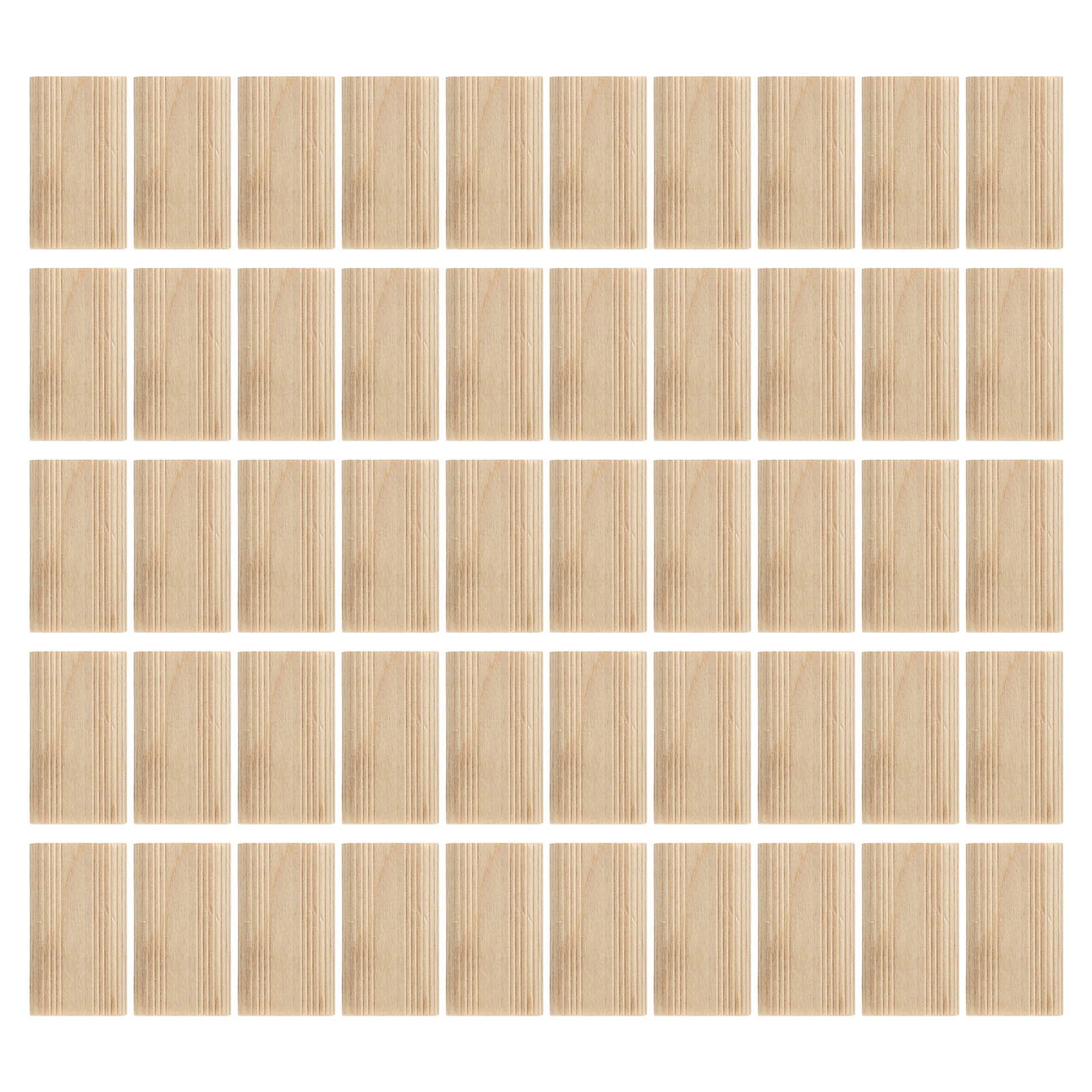 Woodworking Domino - 50 tenons en bois de hêtre