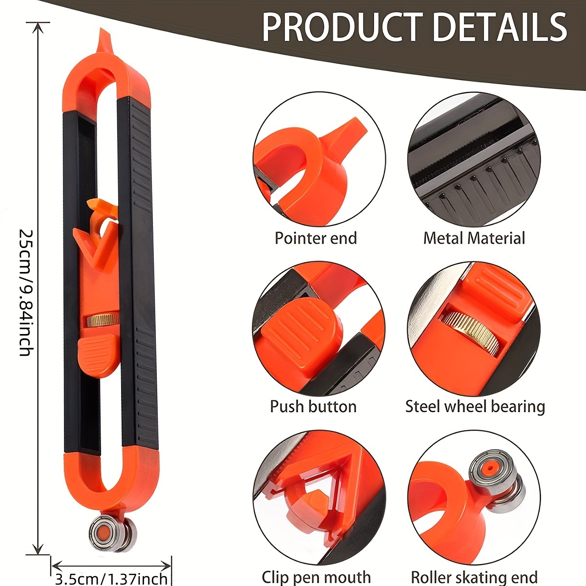 Gabarit de traçage de profils, - Woodworking Groove avis et prix