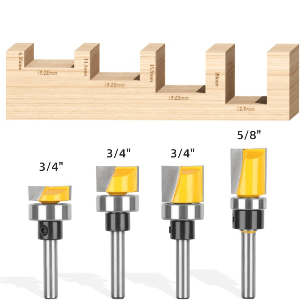 Fraise à défoncer à queue de 1 - Woodworking Groove avis et prix