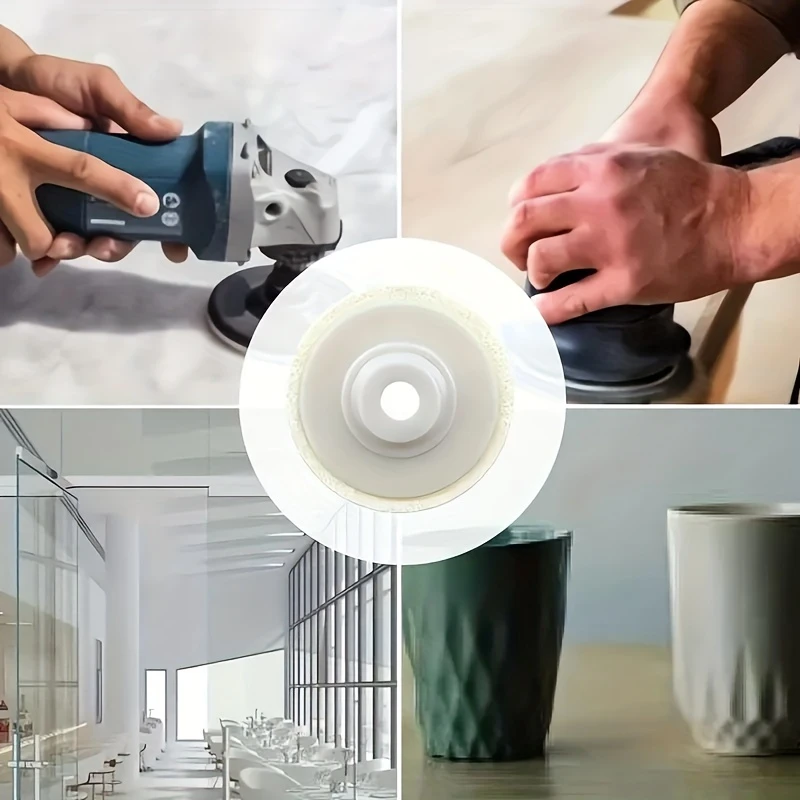5 disques de polissage en feut - Furniture And Woodworking avis et prix