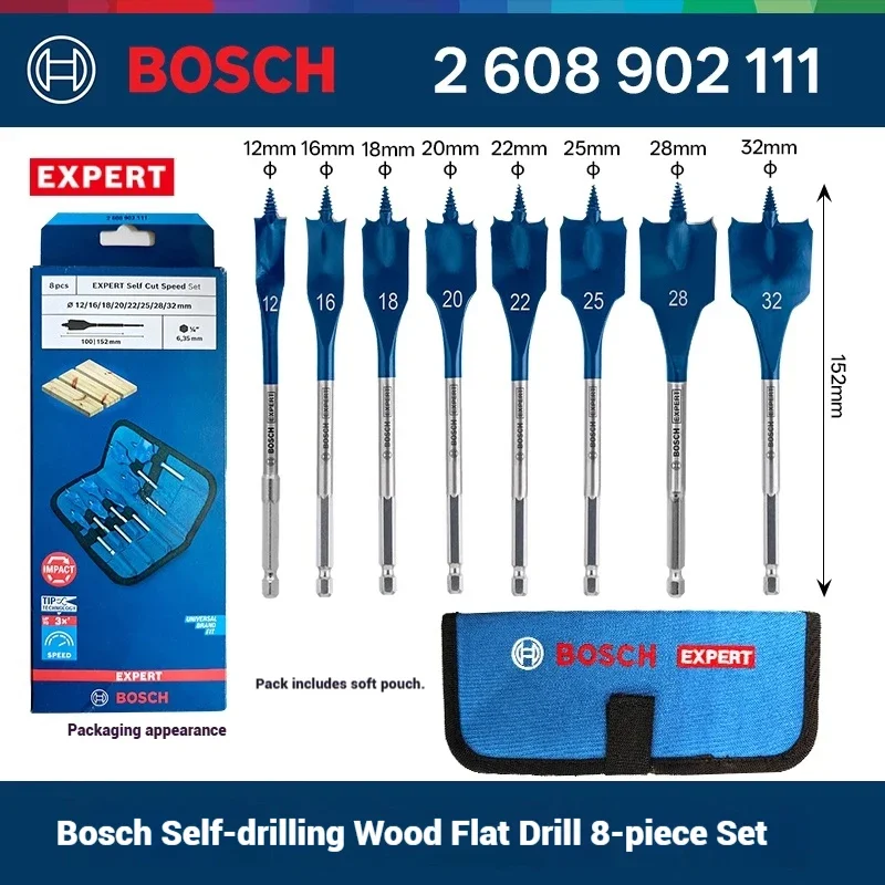 Jeu de forets Bosch EXPERT Sel - Woodworking Groove avis et prix