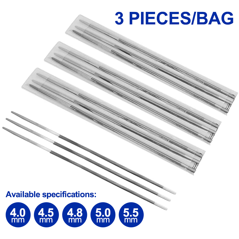 XCAN Lot de 3 limes à chaîne d - Woodworking File avis et prix